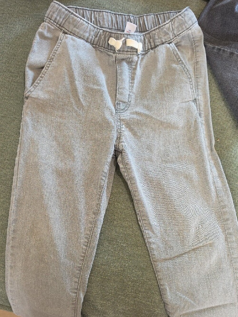 Old Navy 10-12 Elastic-Waist Drawstring Pants - Brown, Gray, Washed Black - Picture 7 of 11